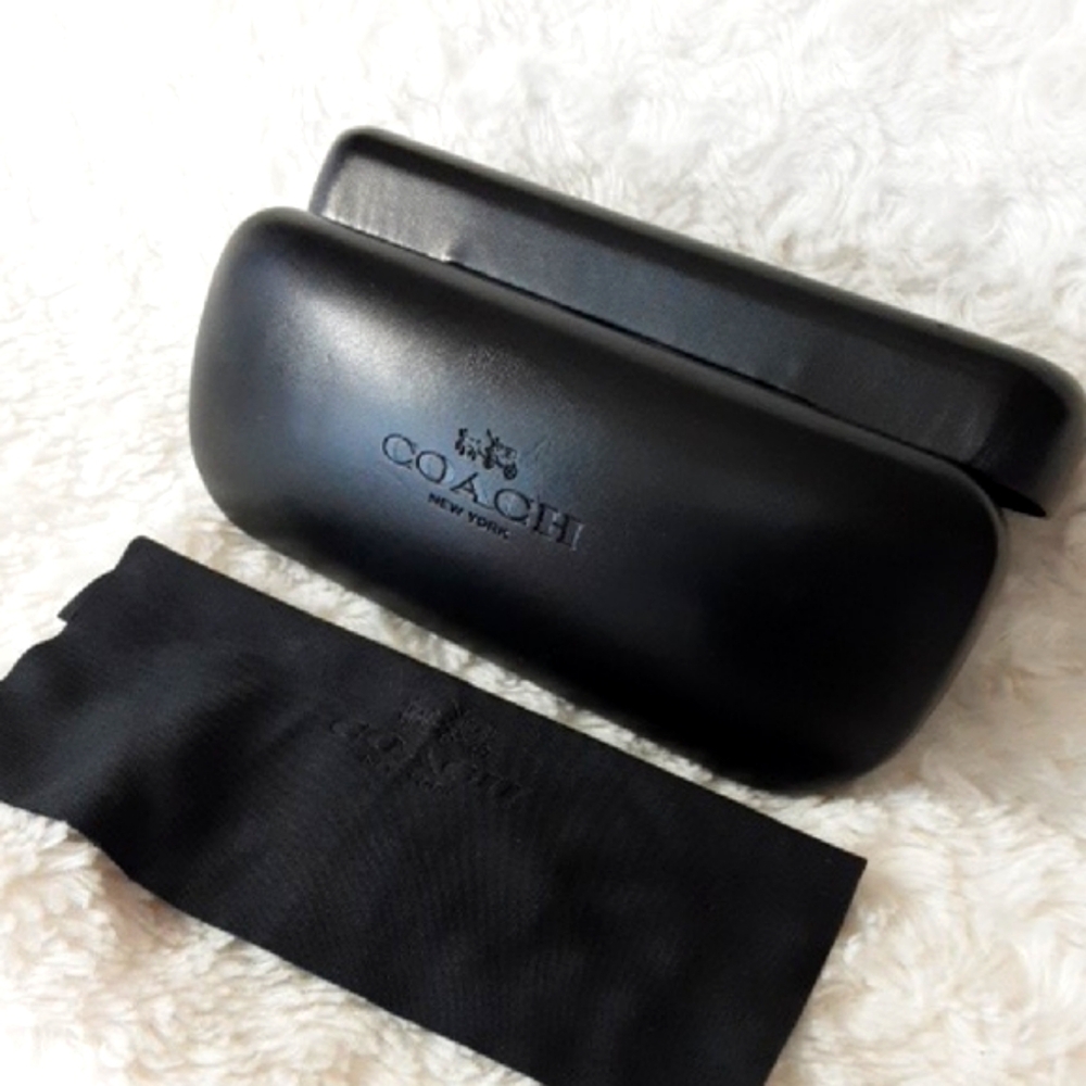 Coach Elegant Black Eyeglass Case